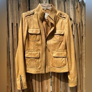 Lucky Brand leather jacket size small